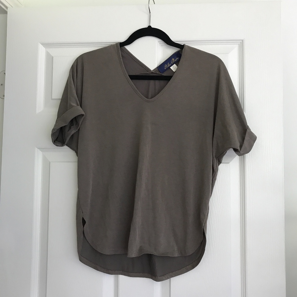 Francesca's Blue Rain blouse